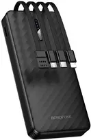Borofone BJ84 Smooth, 10000mAh, 10W, juodas (black)
