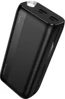 Borofone BJ86A Victoria, 30000mAh, 2xUSB, juodas (black)