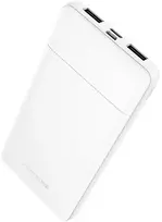 Borofone BJ88 Clever, 10000mAh, 2xUSB, baltas (white)