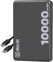 OBAL:ME MagNetix, 10000mAh, MagSafe, juodas