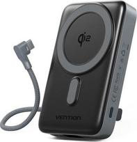 Vention FKHH0, 10000mAh, 35W, pilkas (grey)