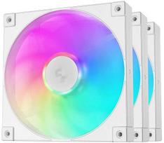 DeepCool FD14 ARGB White 140mm 3 vnt.