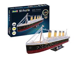 revell rms titanic - Revell 3D dėlionė RMS Titanic LED Edition 00154, 266 det. - 1 nuotrauka
