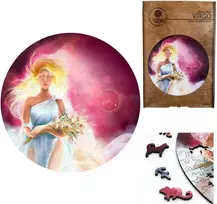 Fantasy Puzzles Mergelė (Zodiakai) medinė dėlionė, 200 det.