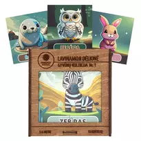 Fantasy Puzzles Lavinamoji Dėlionė Iš Medžio (Gyvūnų kolekcija nr. 1) (LT)