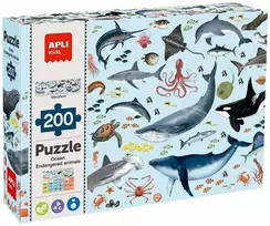 APLI KIDS Nykstantys jūrų gyvūnai APLI19696, 200 det.