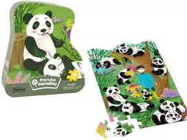 Lean Toys Bamboo Forest Panda, 48 det.