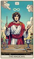 Fantasy Puzzles Tarot: The Magician, 250 det.