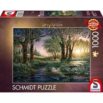 Schmidt Spiele Terry Redlin: Morning Magic at the Pond, 1000 det.
