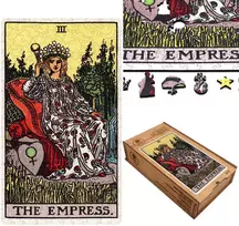 Fantasy Puzzles Tarot: The Empress (Rider-Waite), medinė dėlionė, 250 det.