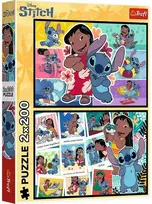 Trefl Stitch's Merry Life, 2 x 200 det.