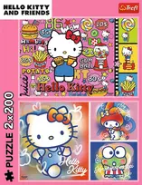 Trefl Hello Kitty ir draugai 13336, 2 x 200 det.