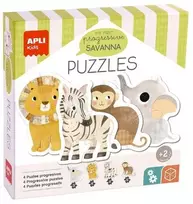 APLI Mano pirmoji dėlionė Savana, 16 det.