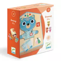 Djeco Medinė dėlionė Kačiukai DJ01678