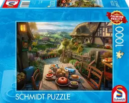 Schmidt Spiele Breakfast with a View, 1000 det.