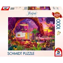 delione 3 - Schmidt Spiele Jeff Haynie: Camping Paradise in the Desert, 1000 det. - 1 nuotrauka