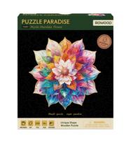 ROBOTIME Medinė 3D dėlionė Mystic Mandala Flower TA001
