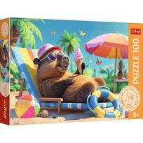 Trefl Capybara Relaxed, 100 det.