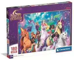 Clementoni Super Unicorn Academy 29802, 180 det.