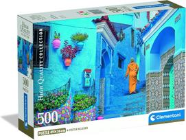 Clementoni Blue Street of Chefchaouen 35621, 500 det.