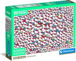Clementoni Hello Kitty Impossible 37119, 1000 det.