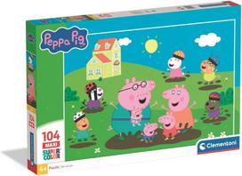Clementoni Peppa Pig 25017, 104 det.