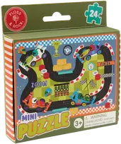 Floss&Rock Mini dėlionė Mašinos, 24 det.