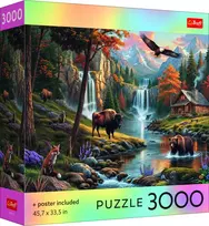 Trefl Laukinė gamta, 3000 det.