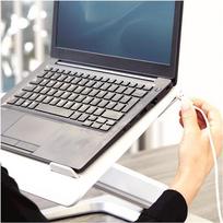 nesiojamojo kompiuterio stovas - NB ACC STAND SUPPORT HANA/WHITE 8064401 FELLOWES - 3 nuotrauka