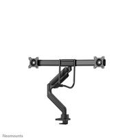 2 monitoriu laikiklis - NEOMOUNTS BY NEWSTAR DS75-450BL2 FULL MOTION MONITOR DESK MOUNT FOR 17-32" SCREENS - BLACK - 3 nuotrauka