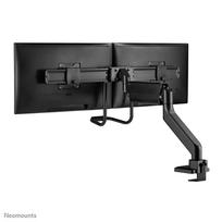 2 monitoriu laikiklis - NEOMOUNTS BY NEWSTAR DS75-450BL2 FULL MOTION MONITOR DESK MOUNT FOR 17-32" SCREENS - BLACK - 8 nuotrauka