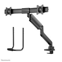 2 monitoriu laikiklis - NEOMOUNTS BY NEWSTAR DS75-450BL2 FULL MOTION MONITOR DESK MOUNT FOR 17-32" SCREENS - BLACK - 12 nuotrauka