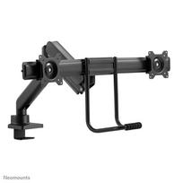 2 monitoriu laikiklis - NEOMOUNTS BY NEWSTAR DS75-450BL2 FULL MOTION MONITOR DESK MOUNT FOR 17-32" SCREENS - BLACK - 19 nuotrauka