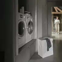 skalbiniu deze - Brabantia Skalbinių krepšys Brabantia pilkos spalvos 55 l - 6 nuotrauka
