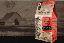 bulves kg - Sausas šunų maistas Wiejska Zagroda, jautiena/kalakutiena/bulvės, 2 kg - 2 nuotrauka