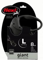flex tape juosta - FLEXI Giant Tape 8 m Juodas (Black Edition) automatinis pavadėlis - 2 nuotrauka