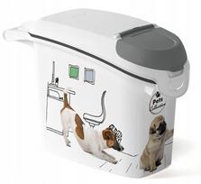 serykla - Curver PetLife Maisto laikymo konteineris 6 kg (15 l), Balta (White) - 3 nuotrauka