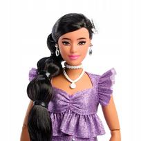 lele barbie - Lėlė Mattel Barbie Deluxe Style, 29 cm, Violetinė (Purple) - 2 nuotrauka