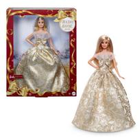 signature mattel - Mattel Barbie Holiday kolekcinė šviesiaplaukė lėlė JBH95 - 7 nuotrauka