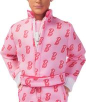 barbie the movie - Mattel Barbie The Movie Ken rožiniu kostiumu (JCP80) - 5 nuotrauka