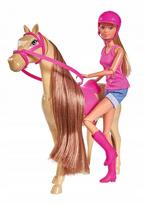 leles lovyte - Simba Steffi Love Doll With Horse 105733052 - 3 nuotrauka