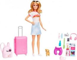 lele barbie - Mattel Barbie Malibu Travel HJY18 29 cm - 2 nuotrauka