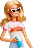 lele barbie - Mattel Barbie Malibu Travel HJY18 29 cm - 4 nuotrauka