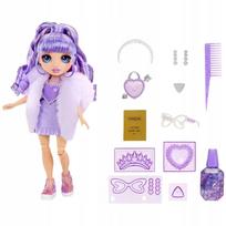 rainbow high leles 28 - Lėlė su priedais Rainbow High Creative Crystals Violet, 28 cm - 3 nuotrauka