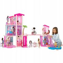 leliu baldai - Mattel Barbie Dreamhouse JKG84, rožinė - 3 nuotrauka