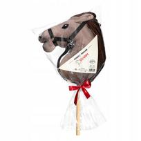 hobby horse zirgai - Žirgas ant lazdos Hobby Horse Skippi, rudas - 2 nuotrauka