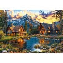 puzzle castorland - Castorland Summertime Evening C-105397-2, 1000 det. - 2 nuotrauka