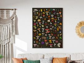 puzzle deliones 1000 - CzuCzu Puzzlove Mushrooms ZA5620, 1000 det. - 3 nuotrauka