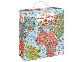 pasaulio zemelapis puzzle - Czuczu Puzzle Pasaulio Žemėlapis 300 vnt. - 2 nuotrauka