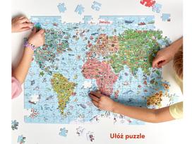 pasaulio zemelapis puzzle - Czuczu Puzzle Pasaulio Žemėlapis 300 vnt. - 6 nuotrauka